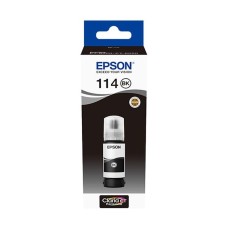 A 70ml Bottle of Epson 114 Series Pigment Black Ink for ET8500 & ET-8550 Printers.